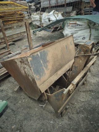 Cazo hidráulico para carretilla