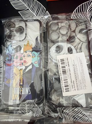 Fundas iPhone 15 Pro Max Disney Villanos