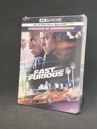 Fast & Furious Steelbook 4K+Blu-ray 20° Anniversar