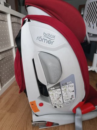 Silla coche Britax Römer 1-2-3 roja