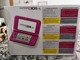 Nintendo 3DS XL Rosa con scatola