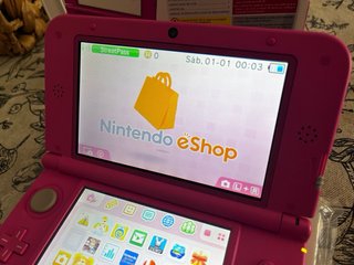 Nintendo 3DS XL Rosa con scatola