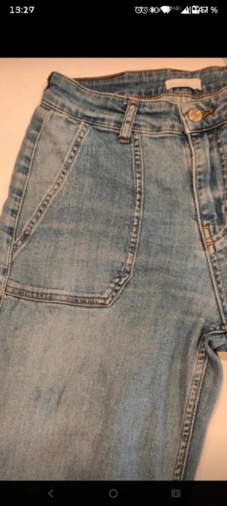 Pantalón vaquero Brownie azul ,pata ancha