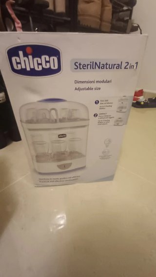 Esterilizador Chicco SterilNatural 2 en 1