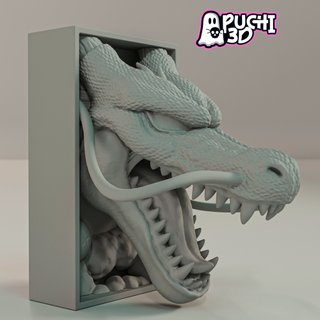 Sujetalibros Figura Shenron Soporte Libros Anime