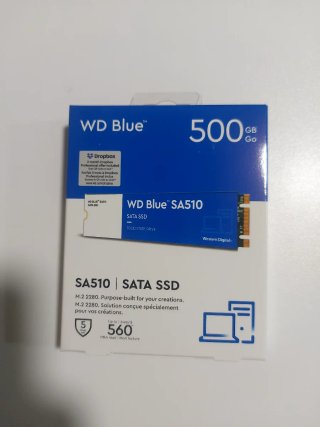 WD Blue SA510 500GB SATA SSD M.2 2280