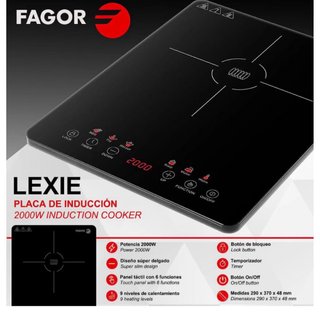 Placa de inducción Fagor
