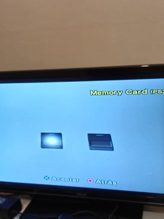 Consola PS2 Slim Negra + 2 Tarjetas
