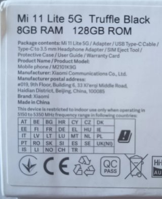 Xiaomi 11 Lite 5G