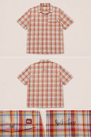 Camisa Quiksilver Vintage talla 14 años-XS