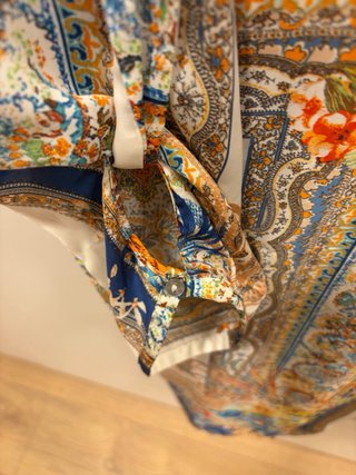 Camisola/vestido Zara estampado floral