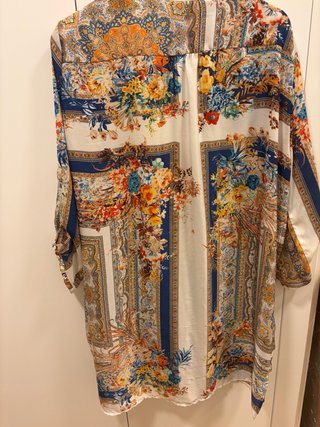 Camisola/vestido Zara estampado floral