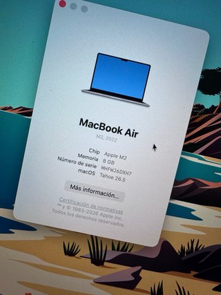 MacBook Air M2 13” Gris Espacial