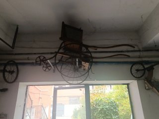 Lote antigüedades madera y metal