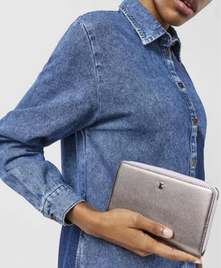Cartera mediana TOUS New Dubai plata