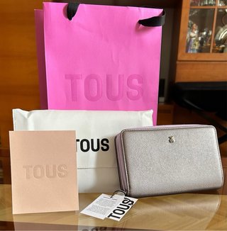 Cartera mediana TOUS New Dubai plata