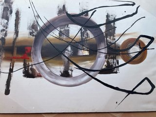 Cuadro Lienzo Abstracto Grande Moderno