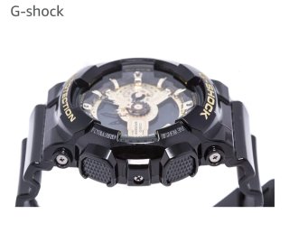 Reloj G-Shock Deportivo Negro y Dorado