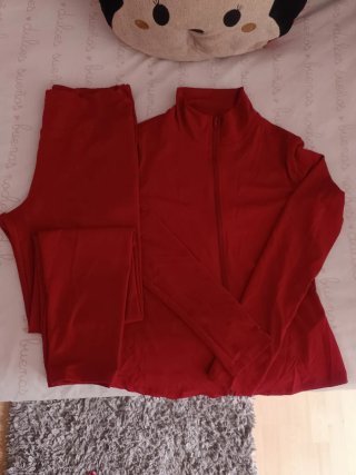 Conjunto deportivo rojo