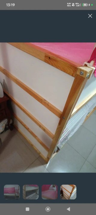 Cama litera Kura Ikea