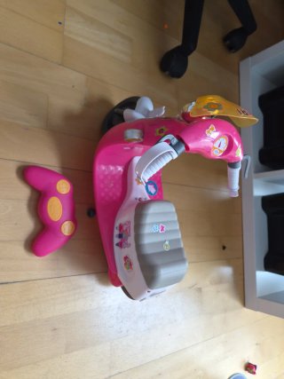 Moto Juguete Baby Born Rosa.