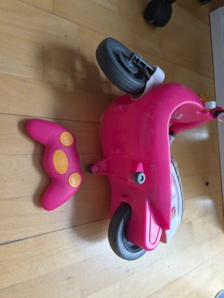 Moto Juguete Baby Born Rosa.
