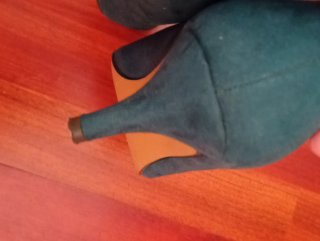 Zapatos de salón MARYPAZ verde azulado talla 39