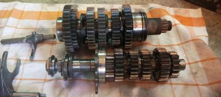 Caja de cambios Yamaha R1 2004-2006