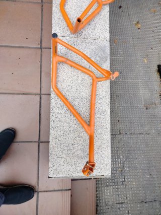 Defensas KTM 990/950 Adventure Naranjas