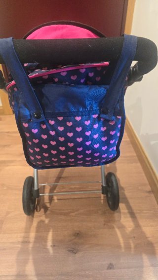 Carrito Doble Muñecas Juguete