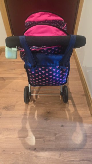 Carrito Doble Muñecas Juguete