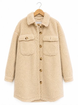 Chaqueta borrego Stradivarius talla S
