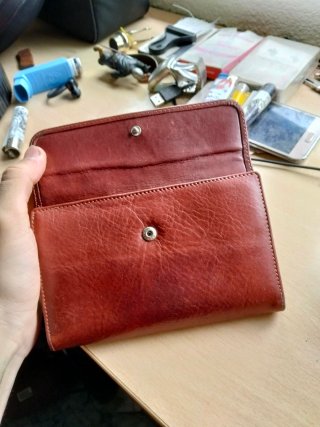 Cartera de cuero Balenciaga