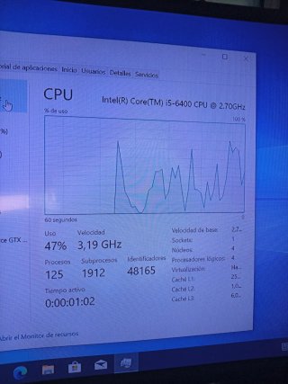 PC Sobremesa i5 6ª Gen, 8GB RAM, GTX 1050 Ti