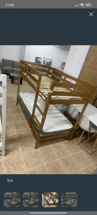 Litera de madera OAK