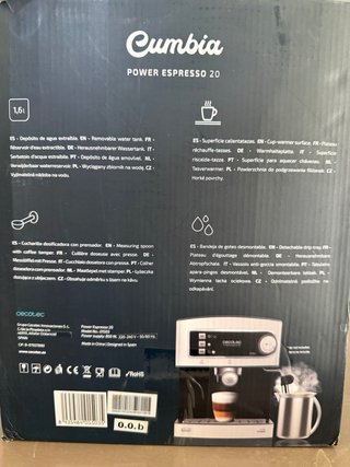 Cafetera Cecotec Power Espresso 20