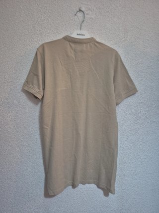 Polo Camisero Cuello Mao Álvaro Moreno Beige
