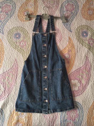 Peto falda vaquero algodón Talla XS