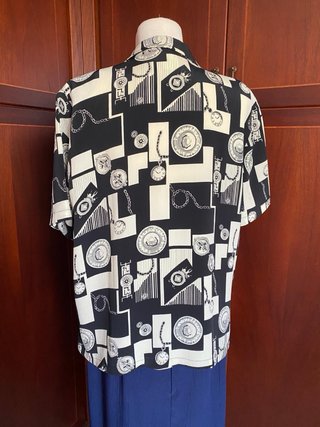 Blusa Marton Moda Estampada Talla M
