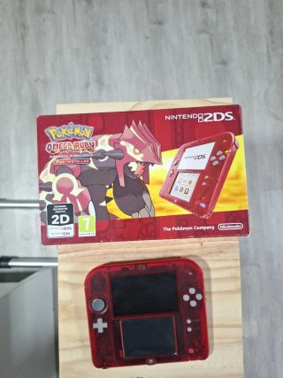 Nintendo 2DS Pokémon Omega Ruby Rojo