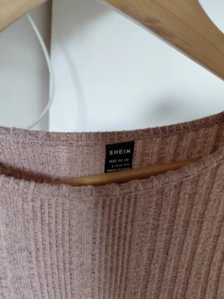 Vestido lactancia y premamá marrón y blanco