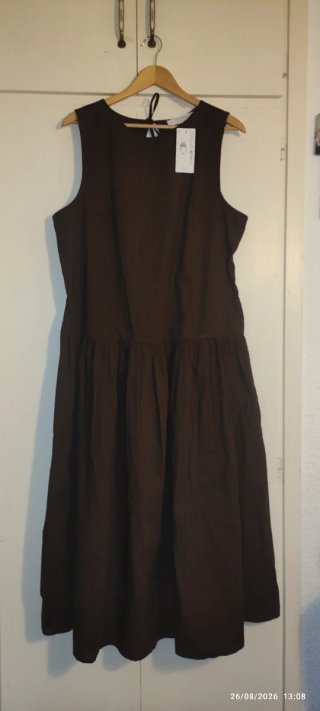 Vestido marrón