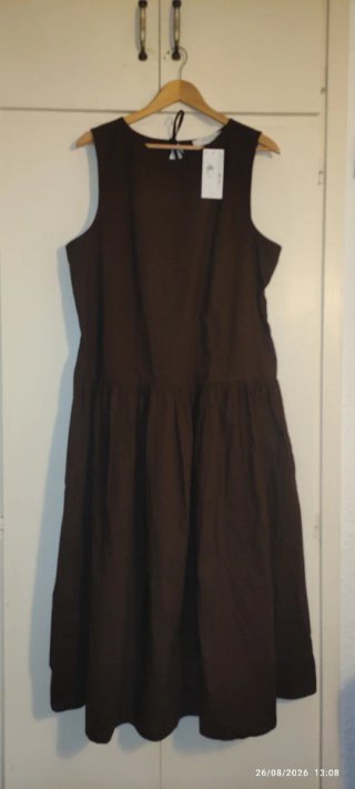 Vestido marrón