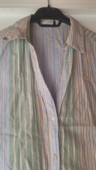 Camisa Mango Talla M Rayas