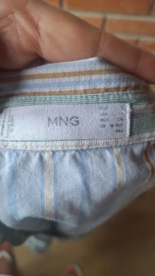 Camisa Mango Talla M Rayas