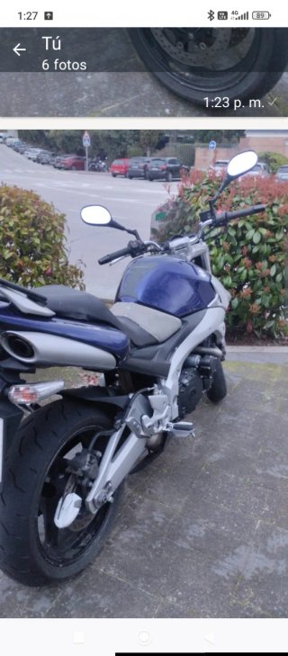 Suzuki GSR 600 Azul/Gris