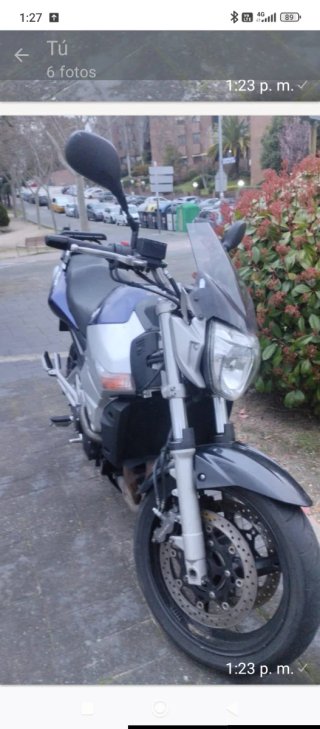 Suzuki GSR 600 Azul/Gris