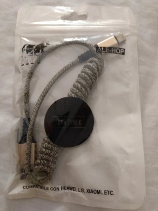 Cable USB-A a USB-C trenzado ALE-HOP