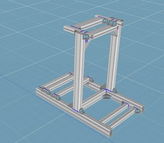 Cockpit Simracing Aluminio modular