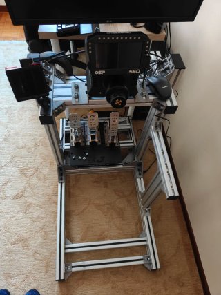 Cockpit Simracing Aluminio modular